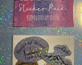 ACOTAR Sticker Pack I A Court of Thorns and Roses I Velaris Sticker Pack I Booktok Stickers I Cauldron Boil Me I Night Court I Book Fandoms