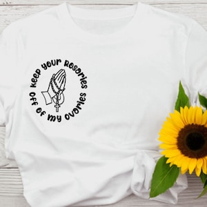 Keep your Rosaries Off my Ovaries Shirt, Roe V Wade 1973, Pro Choice T Shirt, Planned Parenthood Tee, Reproductive Rights Top, Womens Rights