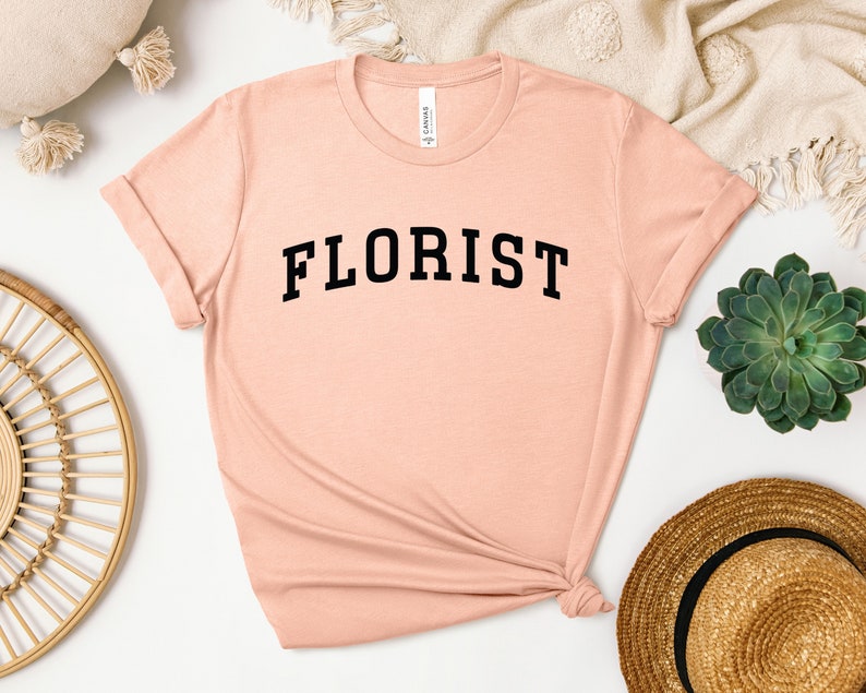 Florist Shirt, Florist Sweatshirt, Florist Hoodie, Flower Dealer, Flower Arranging Crewneck, Plant Lover, Gardener, Florist Gift image 3