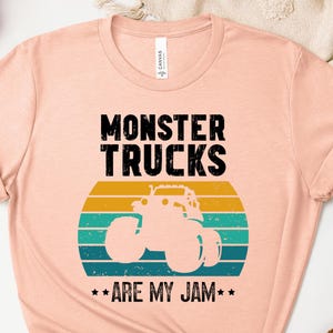 Monster Truck Are My Jam Shirt, Monster Truck Sweatshirt, Monster Truck Hoodie, Race Car Birthday, Monster Truck Birthday Gift Bild 3