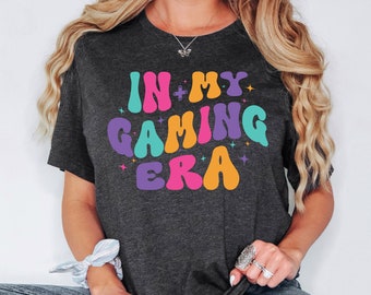 In My Gaming Era Shirt, Gamer Sweatshirt, Game Lover Hoodie, Video Game Lover, Game Console Shirt, Gaming T-Shirt, Gamer Birthday Tee