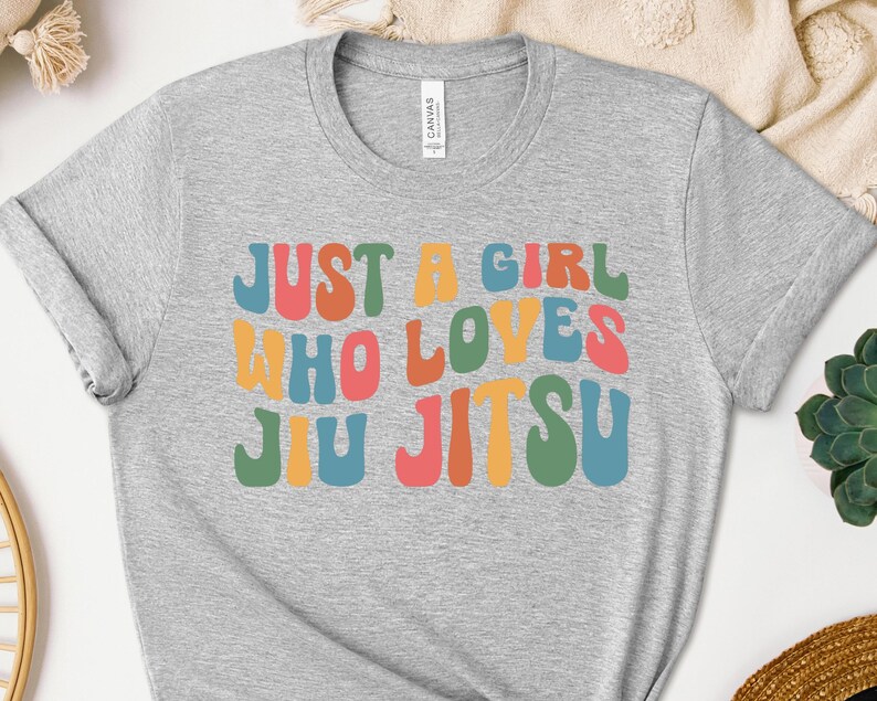 Just A Girl Who Loves Jiu Jitsu Shirt, Jiu Jitsu Mom Sweatshirt, Funny Jiu Jitsu Mom Hoodie, Game Day Jiu Jitsu Shirt, Sport Shirt Bild 5