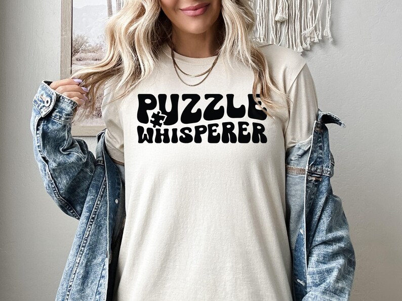 Camiseta de Puzzle Whisperer, sudadera de Puzzle, sudadera con capucha de Puzzle, camiseta de Puzzle, regalo para amantes de Puzzle, amante de Puzzle imagen 2