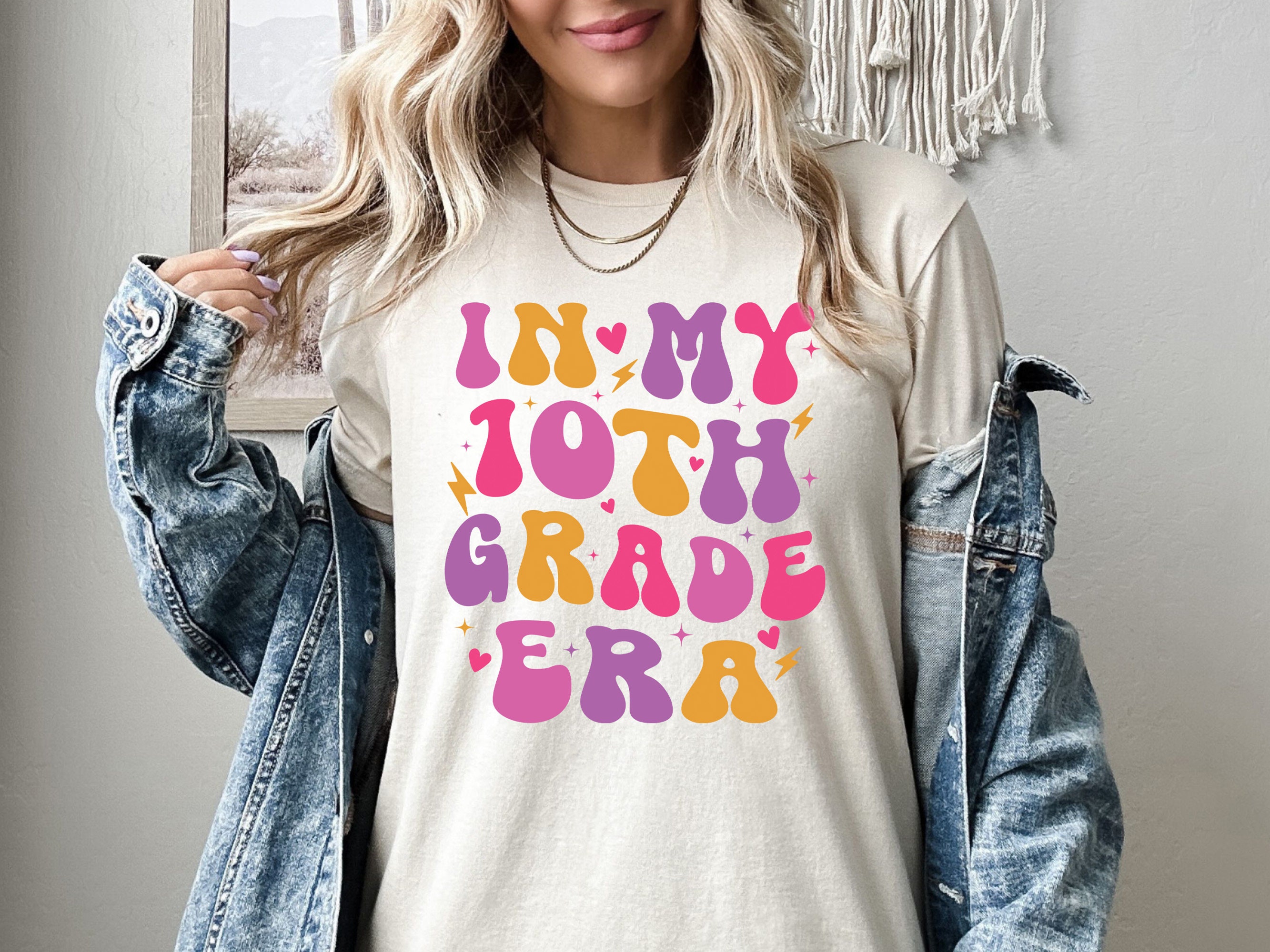 In My 10th Grade Era Shirt, Tenth Grade Teacher Tshirt, Tenth Grade Teacher Tee, Tenth Grade Team Gifts, 10th Grade Teacher Shirts