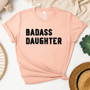 Badass Daughter Shirt, Daughter Sweater, Favorite Daughter Hoodie, Graduation Gift for Daughter, Birthday Gift for Daughter image 3