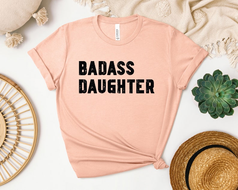 Badass Daughter Shirt, Daughter Sweater, Favorite Daughter Hoodie, Graduation Gift for Daughter, Birthday Gift for Daughter image 3