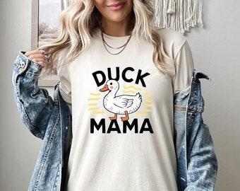 Duck Mama Shirt, Duck Sweatshirt, Duck Hoodie, Duck Lover Gift, Duck Owner Shirt, Funny Duck Tee, Farm Lover Shirt