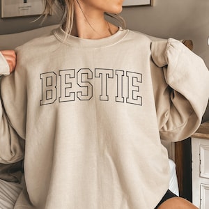 Bestie Shirt, Bestie Sweatshirt, Bestie Hoodie, BFF Tee, Best Friend Crewneck, Matching Bestie Shirt, BFF Outfit, Bestie Gift Tee