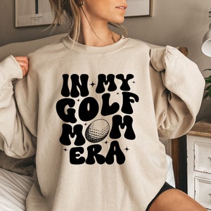 In My Golf Mom Era Shirt, Golf Mom Sweatshirt, Funny Golf Mom Hoodie, Game Day Golf Shirt, Sport Shirt, Game Day Shirt