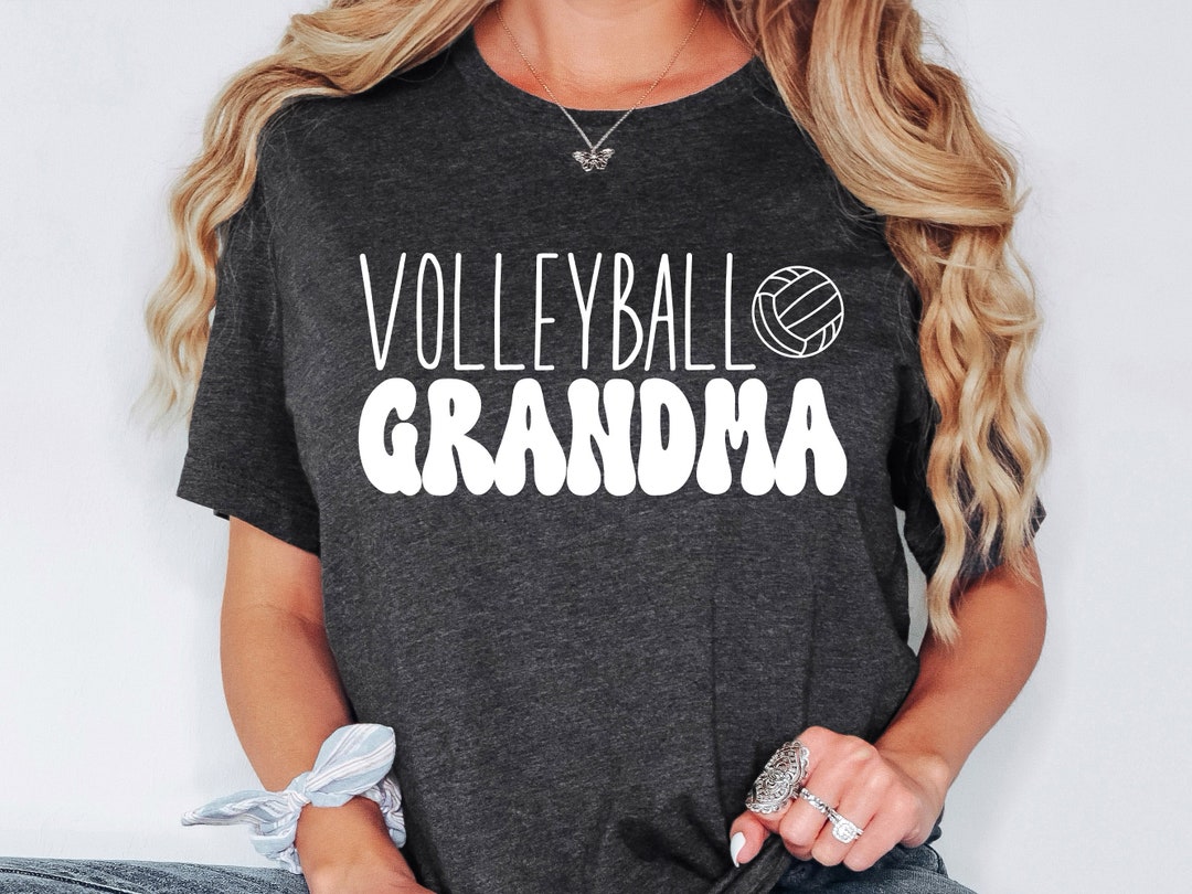 Volleyball Grandma Shirt, Volleyball Grandmother Sweatshirt, Volleyball