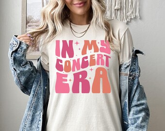 In My Concert Era Shirt, Concerts Sweatshirt, Concerts Hoodie, Music Lover Gift, Festival Goer Tee, Live Music Enthusiast Apparel