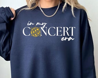 In My Concert Era Shirt, Concerts Sweatshirt, Concerts Hoodie, Music Lover Gift, Festival Goer Tee, Live Music Enthusiast Apparel