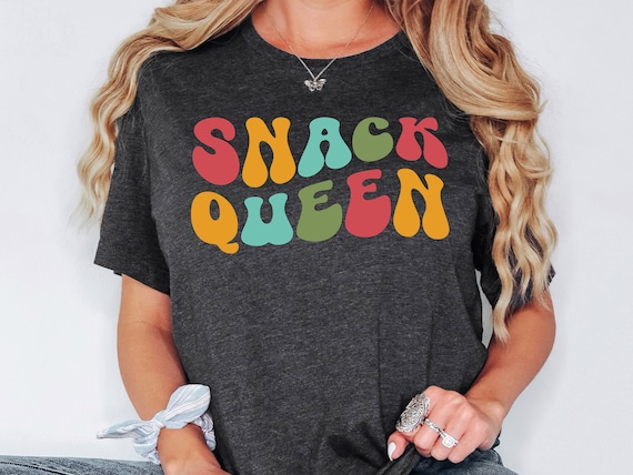 Snack Queen Shirt, Snack Lover Sweatshirt, Snack Hoodie, Snack Lover Gift, Love Snack, Snack T-shirt