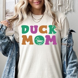 Duck Mom Shirt, Duck Sweatshirt, Duck Hoodie, Duck Lover Gift, Duck Owner Shirt, Funny Duck Tee, Farm Lover Shirt