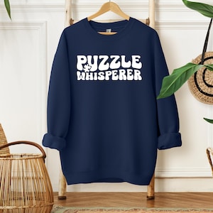 Camiseta de Puzzle Whisperer, sudadera de Puzzle, sudadera con capucha de Puzzle, camiseta de Puzzle, regalo para amantes de Puzzle, amante de Puzzle imagen 4