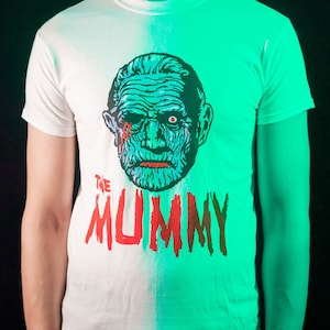 THE MUMMY SHIRT (Famous Monsters Boris Karloff Universal Monster Halloween)