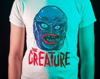 THE CREATURE of the Black Lagoon SHIRT (Famous Monsters of Filmland, Classic Horror, Universal Monster, Halloween)