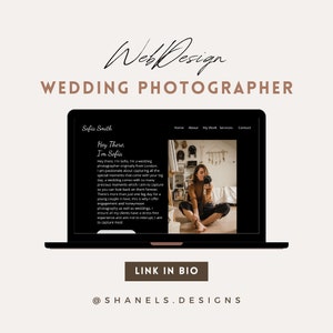 Showit Wedding Photographer Website Template