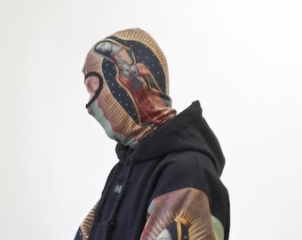 Virgin Guadalupe Balaclava unisex Benutzerdefinierte Skimaske Saints y2k Streetwear Goth