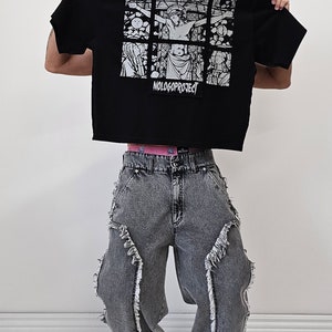 Vintage Crucifix Of Jesus Graphic Tee - Oversized Unisex T-Shirt, Soft Cotton, Streetwear Style For Men & Women - View #5