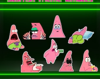 Starfish meme Twitch Sub Emotes