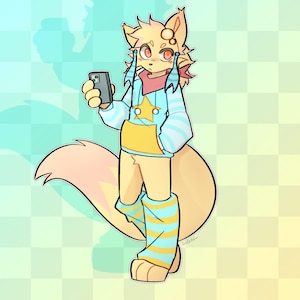Ik teken je FURRY/FURSONA-personage of OC in mijn stijl (volledige inhoud)