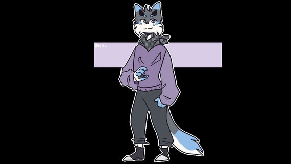 My roblox avatar (Drawing made by me) : r/furry