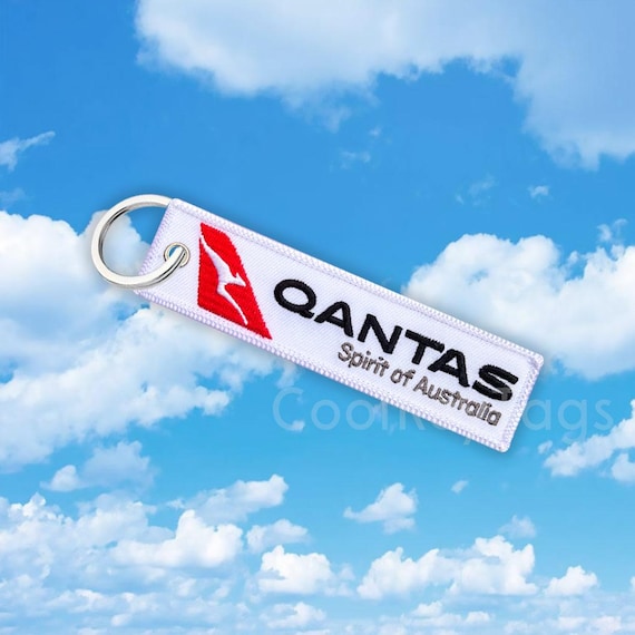 カンタス航空キーチェーンタグ - 航空コレクション - パイロットギフト