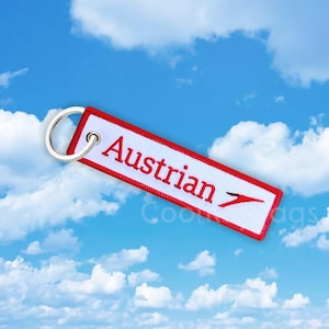 Kumi Schlüsselanhänger - Pilot Anhänger - Airline Crew Geschenk - Reisegepäck Anhänger - Airbus A320 Anhänger - Luftfahrt Sammlerstück - Flug Accessoire