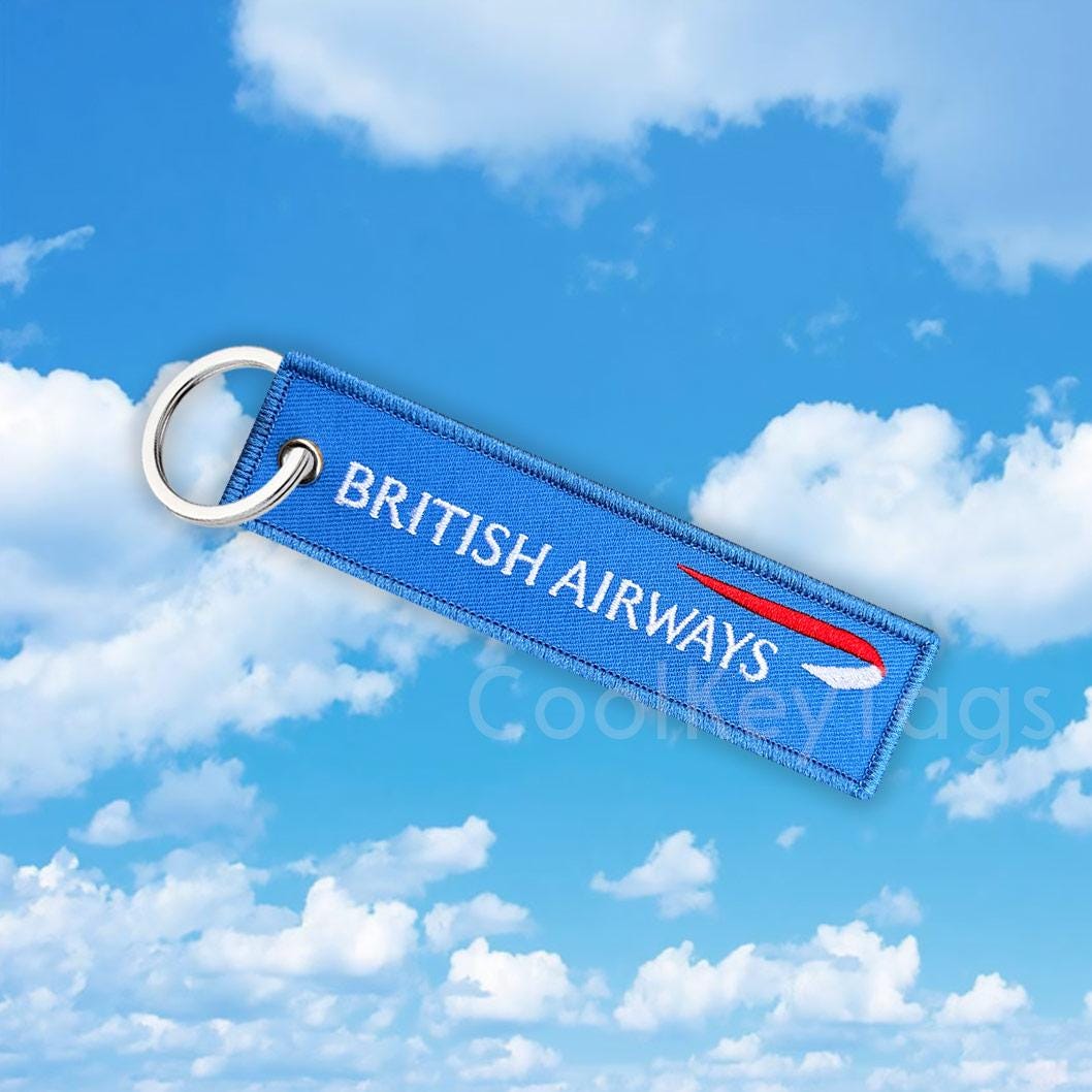 British Airways Tags - Etsy