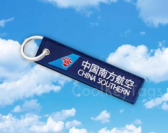 China Südliche Fluglinien Schlüsselanhänger - Pilot Schlüsselanhänger - Flugbesatzung Geschenk - Flugbegleiter Sammlerstück - Flug Accessoire