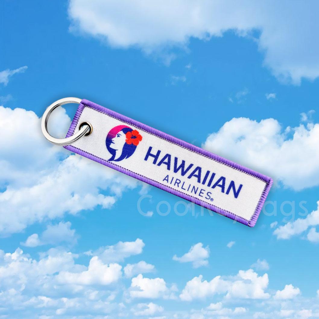 ハワイアン航空 HAWAIIAN AIRLINES フライトタグ 4本セット PLAZA BASICS HAWAIIAN AIRLINES ハワイアン航空 ラゲッジタグ