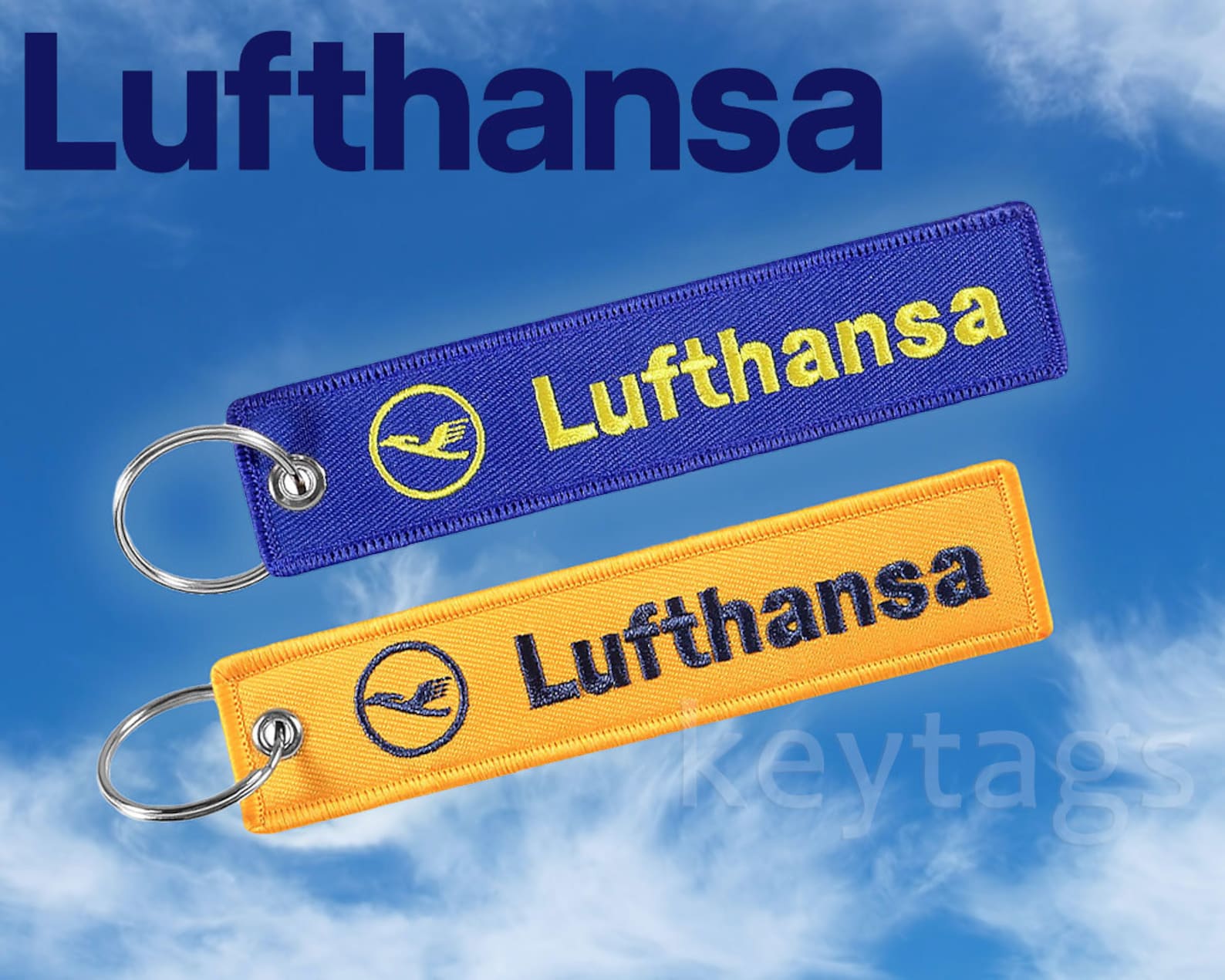 Keychain Lufthansa Airline Crew Aircraft Aviation Airbus A319 A320 Car ...