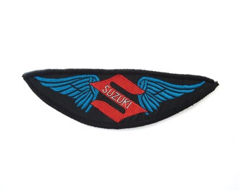 Suzuki Patch Motorcycle Racing Logo A7 Suzuki Patch Motorcycle Racing Logo A7