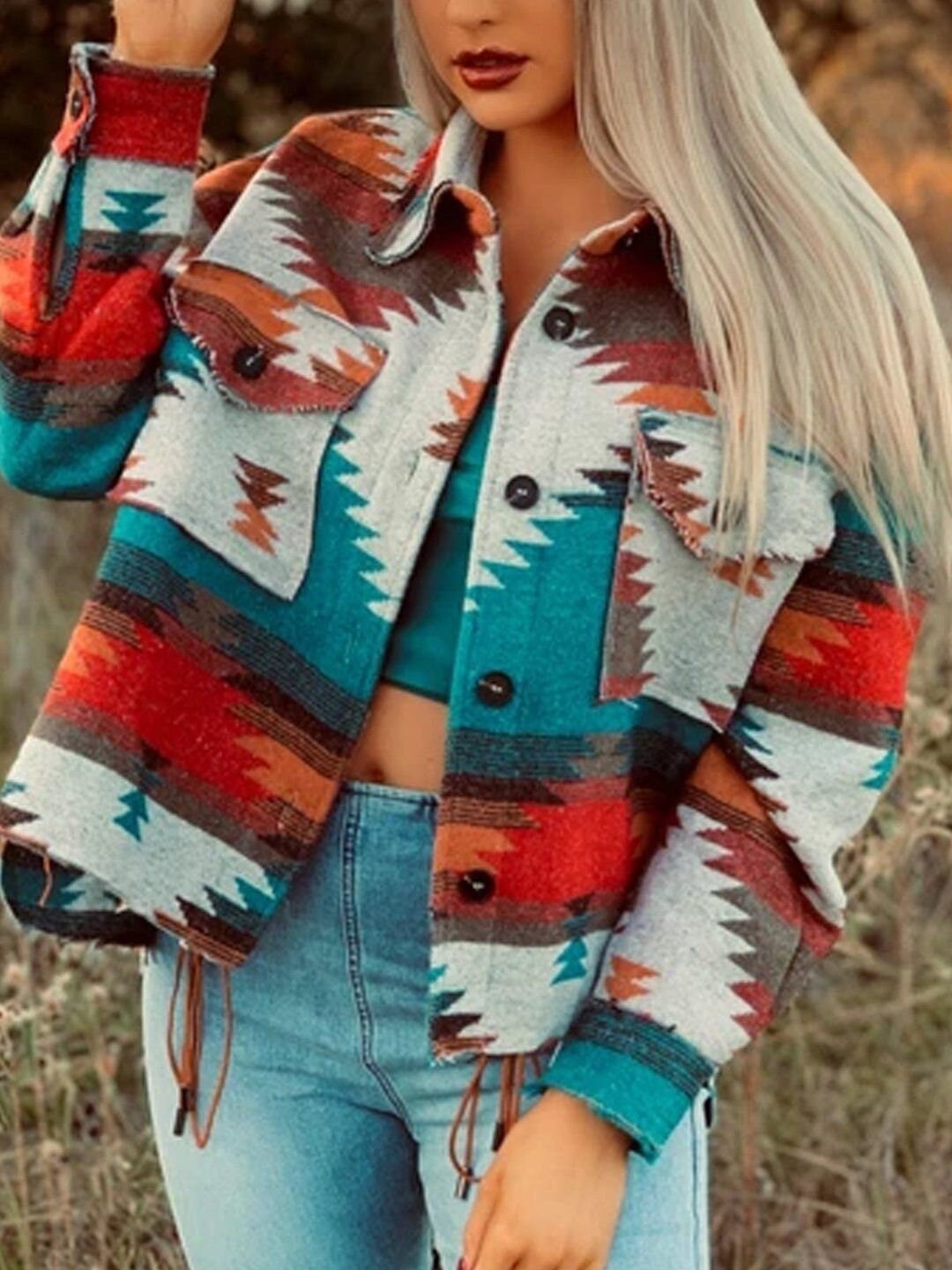Aztec Jacket - Etsy