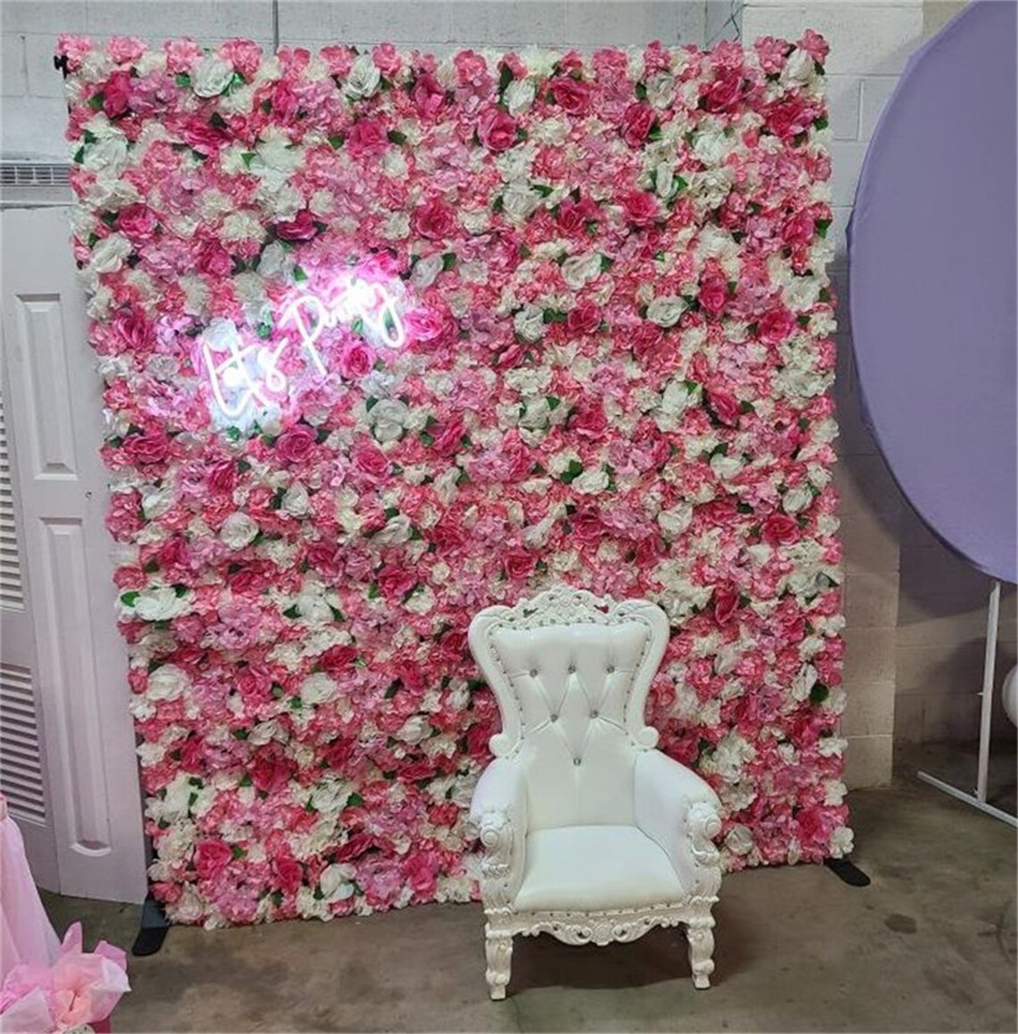 Flower Wall Panel for Flower Wall Backdrop 24 X Etsy