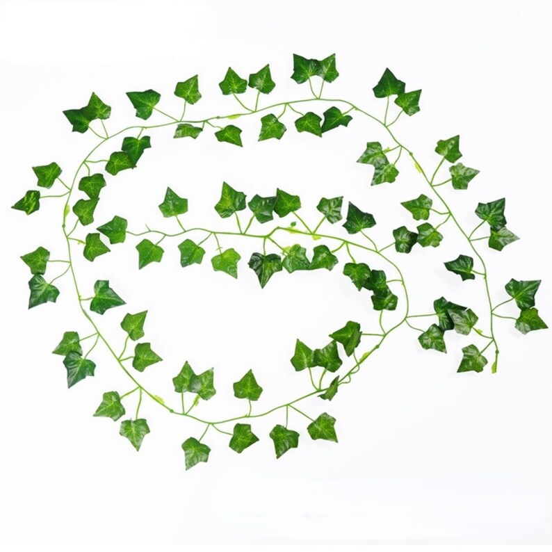 6.5ft Fake Vines Fake Ivy Leaves Artificial Ivy Ivy Garland Etsy