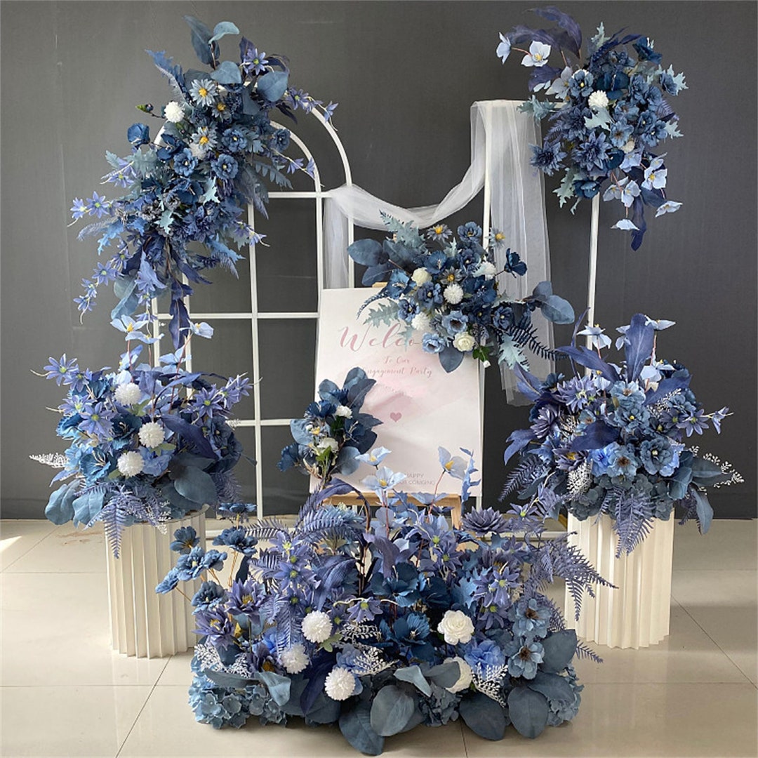 Luxury Wedding Backdrop Decor Flower Arrangement Artificial Etsy