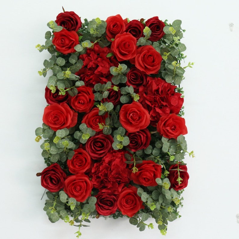 High Quality Red Rose Silk Flower Panels Artificial Flower & Etsy