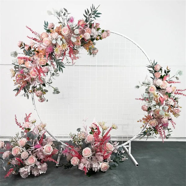 Artificial Flower Wedding Arch Etsy