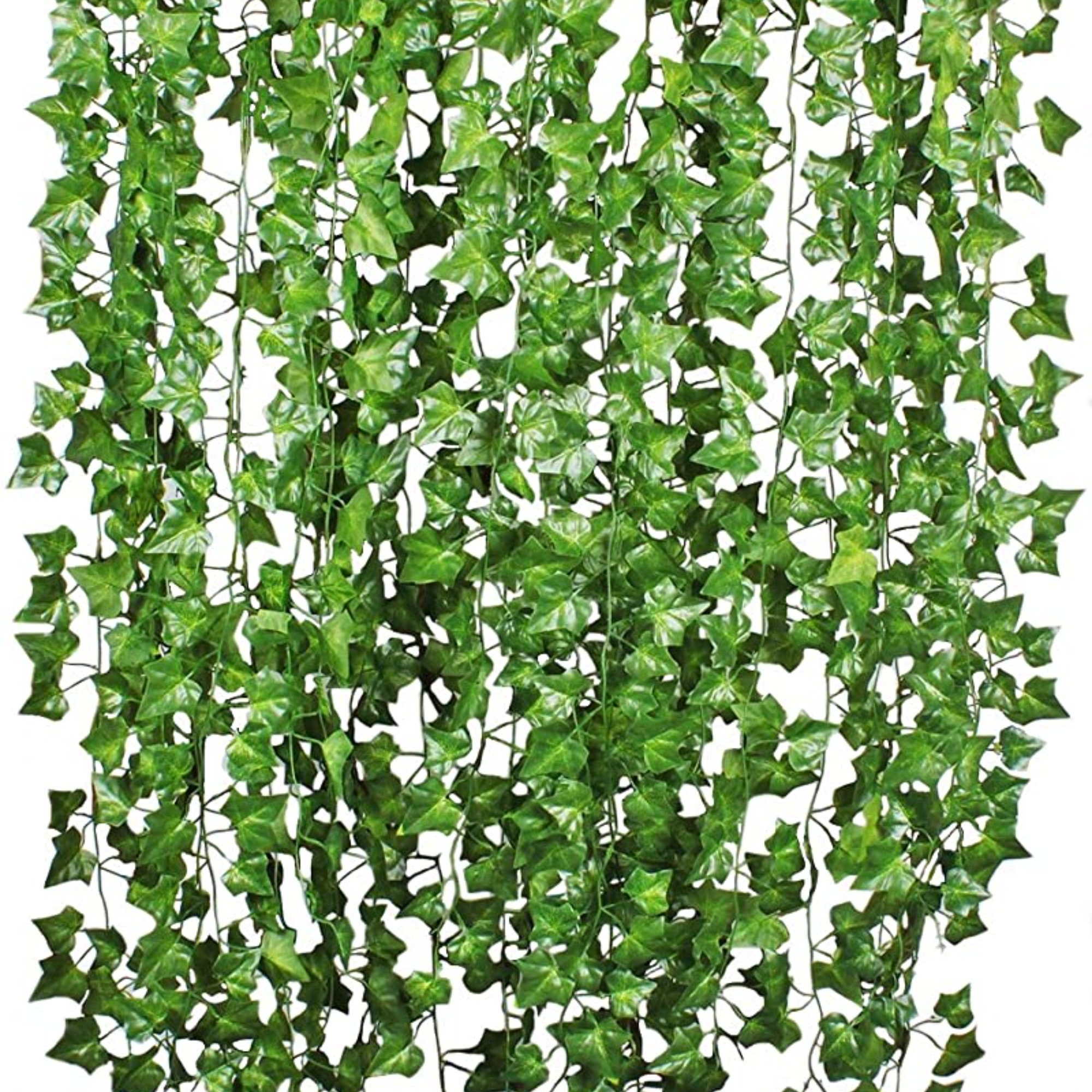 Hanging Plants Artificial Vines Fronds Wall Tree Fake Leaves For Home  Garden New