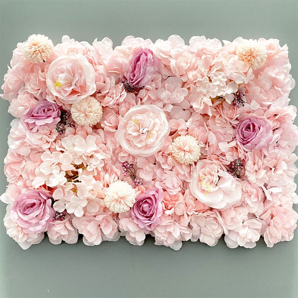 Artificial Flower Wall Etsy