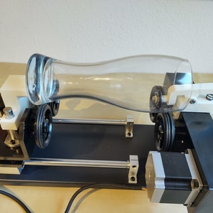 Klemsysteem voor Lasercutter Rotary (Omtech LRA-GL49) (STL-bestanden)