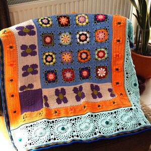 Mantas decorativas de crochet, listas para enviar, regalos de inauguración, regalo para el día de la madre, regalos para abuelos, mantas en oferta