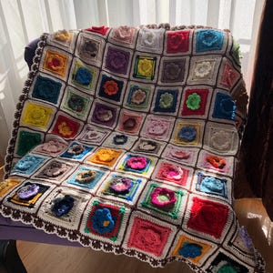 Häkeldecken, Häkeln Wohnzimmer Wohnkultur, Boho Decke, Last Minute Geschenke, Häkeldecke Oma Quadratisch, Erbstück Geschenke