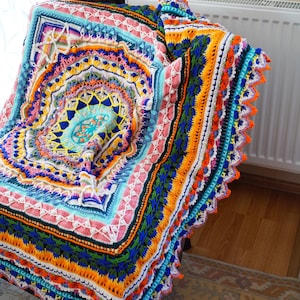 Custom order crochet blankets “Myriad CAL”, Afghans for sale, CUSTOM ORDER, mother&#39;s day gift