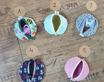 Pacifier bag, purse, small bag, giveaway, gift