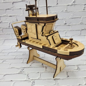 Swift Rescue Boat, SRB, Coast Guard, Ship, Boat, SVG, PDF, Laser Cut, Glowforge, Digital file, model