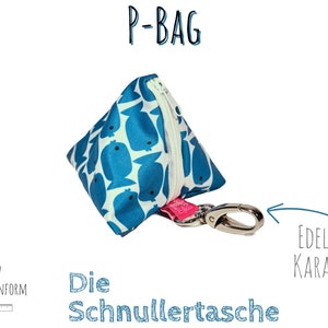 Personalisierbares Wetbag 2er Set ca. 30 x 40 cm Fische Nasstasche für Stoffwindeln, Wechselwäsche, Nass-Trockenach waschbar Bild 6