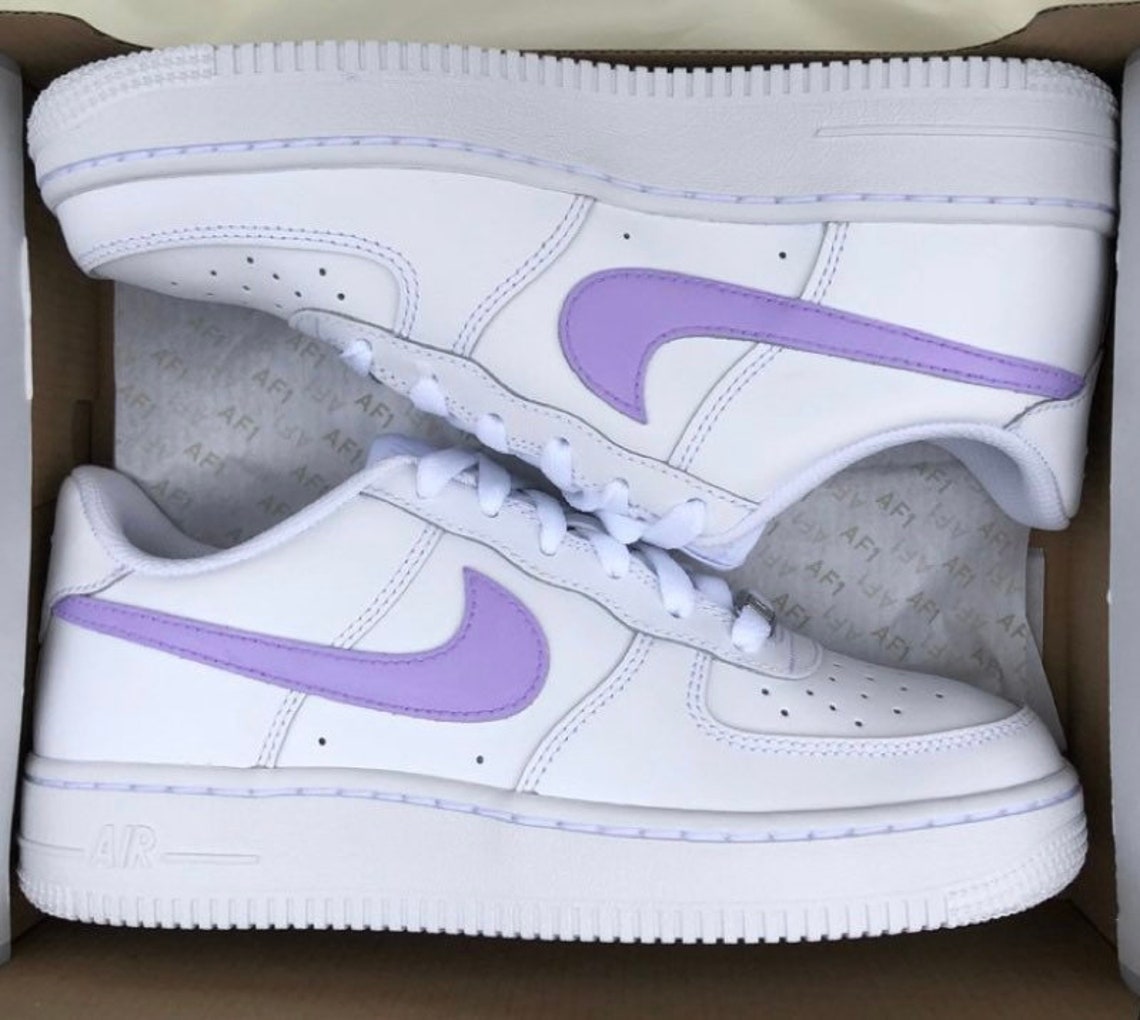 custom nike swoosh af1